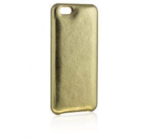 Axpasia Cover for iPhone gold leather